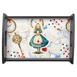 Alice In Wonderland Serving Tray