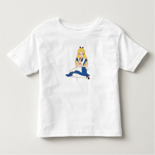 Alice In Wonderland Sitting Down Disney Toddler T-shirt