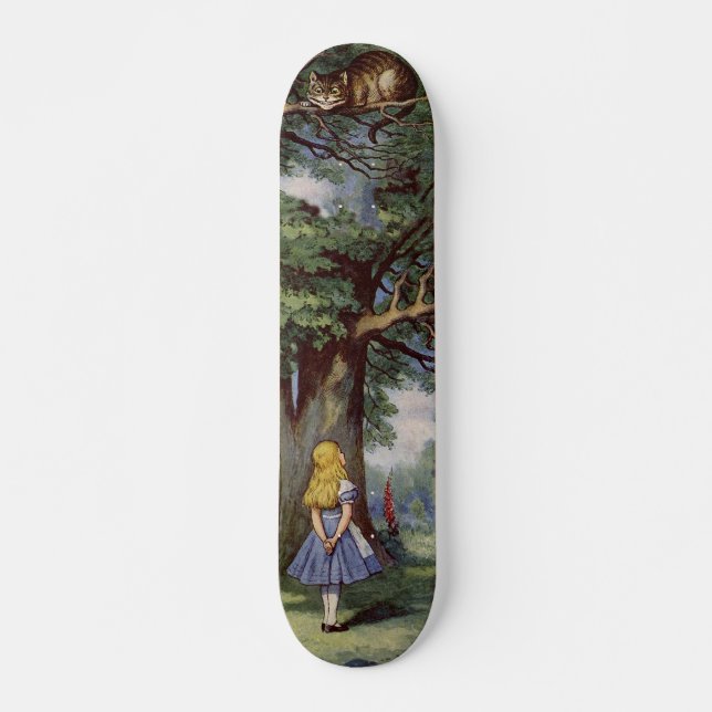Alice in Wonderland SkakeBoard Pro Skateboard Deck (Front)