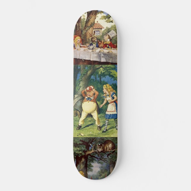 Alice in Wonderland Skate Board (Front)