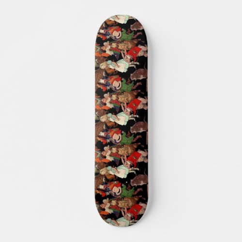 Alice in Wonderland Skateboard