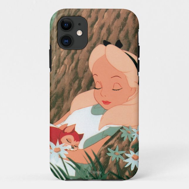 Alice in Wonderland Sleeping Case-Mate iPhone Case (Back)