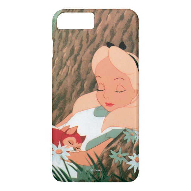 Alice in Wonderland Sleeping Case-Mate iPhone Case (Back)