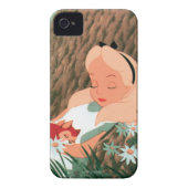 Alice in Wonderland Sleeping Case-Mate iPhone Case (Back)
