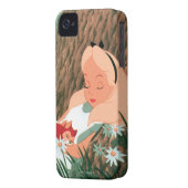 Alice in Wonderland Sleeping Case-Mate iPhone Case (Back Left)