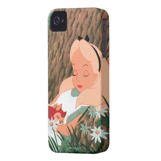 Alice in Wonderland Sleeping Case-Mate iPhone Case (Back Left)