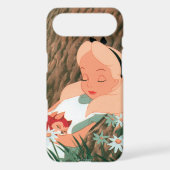 Alice in Wonderland Sleeping Case-Mate iPhone Case (Back)