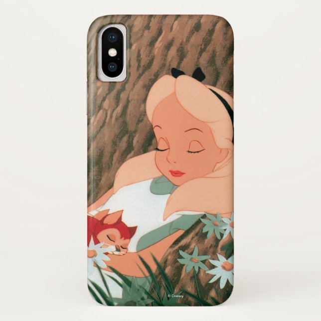 Alice in Wonderland Sleeping Case-Mate iPhone Case (Back)