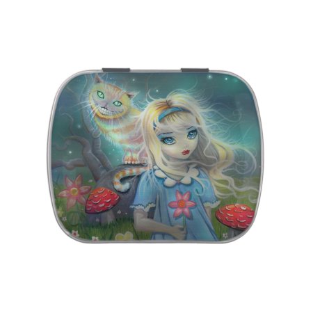 Alice In Wonderland Small Candy Tin