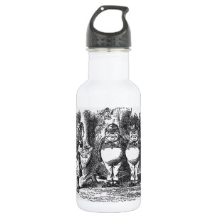 Alice in Wonderland Stainless Steel Water Bottle