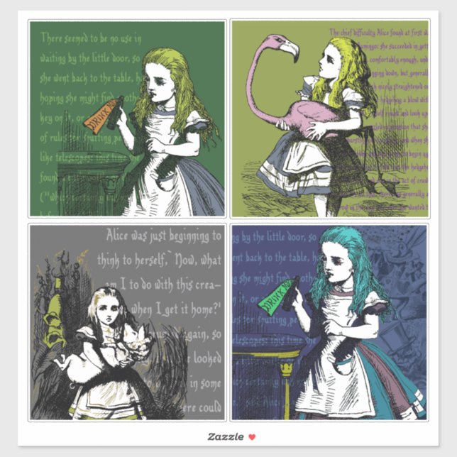 +{ Alice in Wonderland }+ Sticker (Sheet)