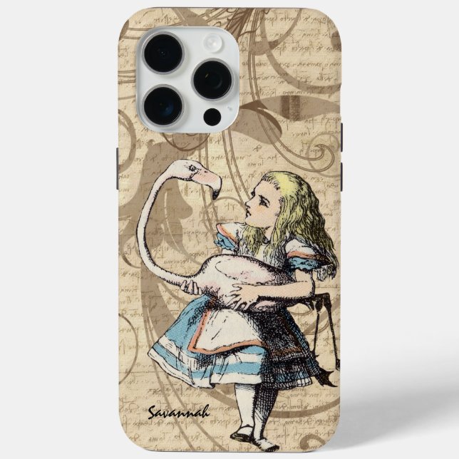 Alice In Wonderland Swirl Casemate iPhone 5 Case-Mate iPhone Case (Back)