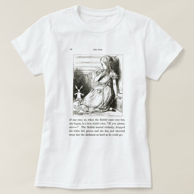 Alice in Wonderland T-Shirt (Design Front)