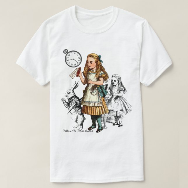 Alice in Wonderland T-Shirt (Design Front)