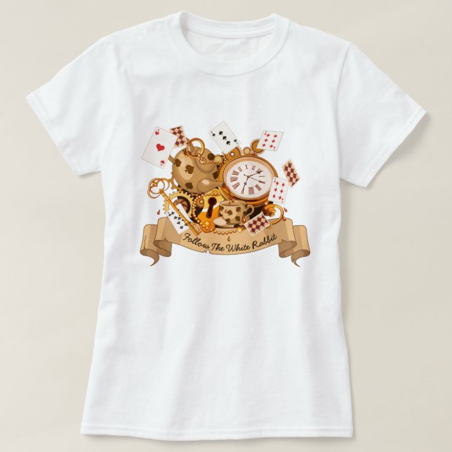 Alice in Wonderland T-Shirt (Design Front)