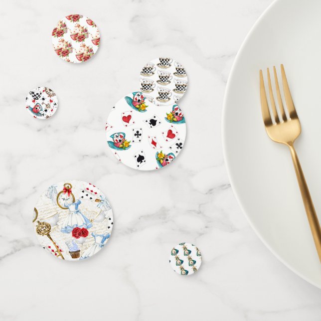 Alice in Wonderland Table Confetti (Group)
