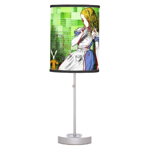 Alice in Wonderland Table Lamp