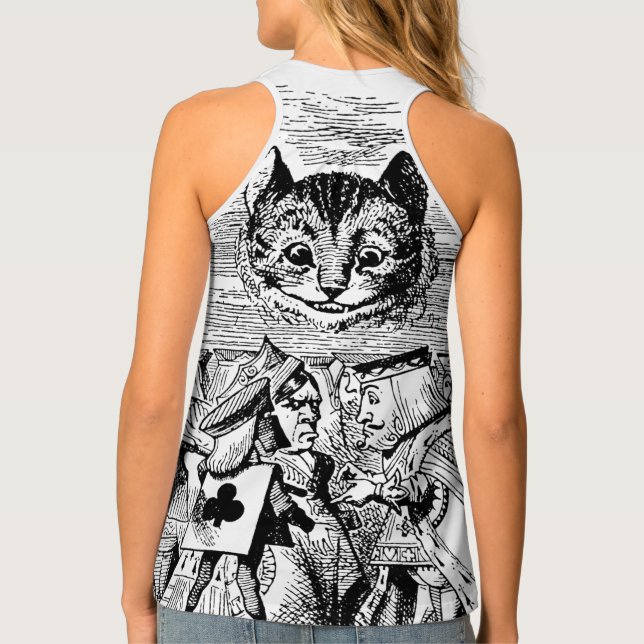 Alice in Wonderland Tank Top (Back)