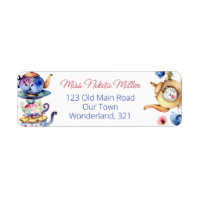 Alice in wonderland tea party address