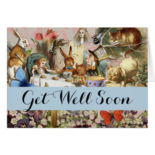 Alice in Wonderland Tea Party Art (Front Horizontal)