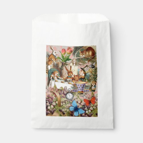 Alice in Wonderland Tea Party Art Favor Bag