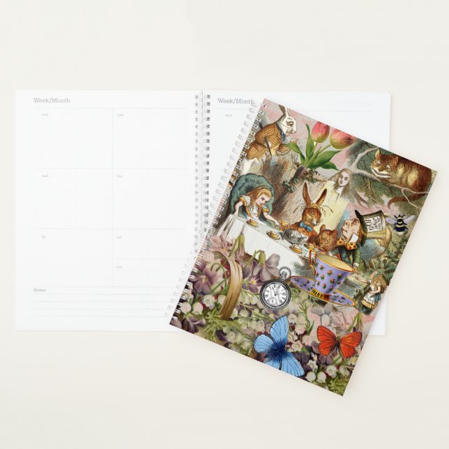 Alice in Wonderland Tea Party Art Planner (Display)