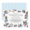 Alice in Wonderland Tea Party Blue Stripes
