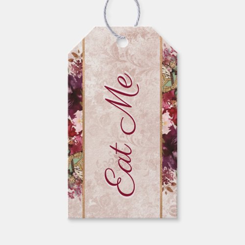 Alice in Wonderland Tea Party Eat Me Party Favor Gift Tags