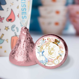 alice in wonderland tea party girl birthday favor