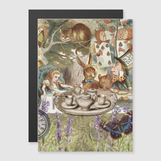 Alice in Wonderland Tea Party Guests (Front/Back)