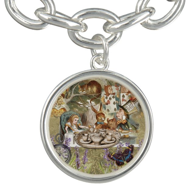 Alice in Wonderland Tea Party Guests Bracelet (Design)