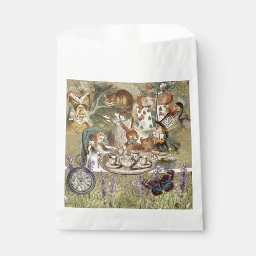 Alice in Wonderland Tea Party Guests Favor Bag