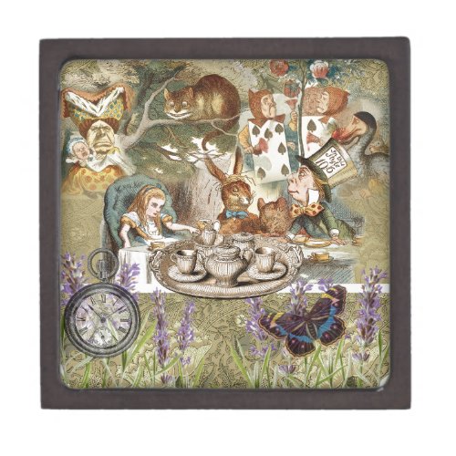 Alice in Wonderland Tea Party Guests Gift Box