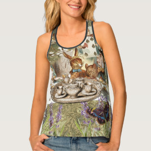 Alice in Wonderland Tea Party Guests Tank Top