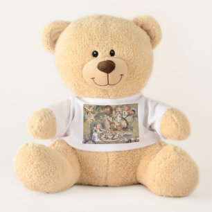 Alice in Wonderland Tea Party Guests Teddy Bear