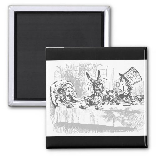 Alice in Wonderland Tea Party Magnet