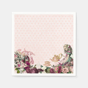 Alice in Wonderland Tea Party Napkins
