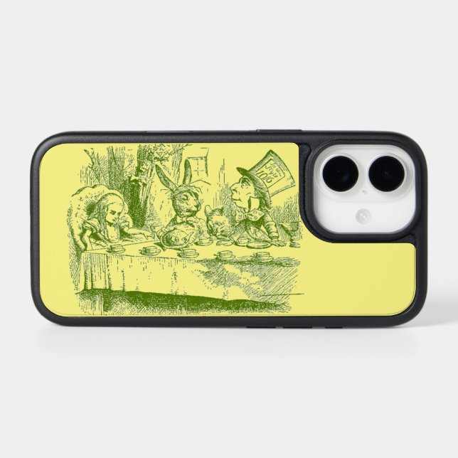 Alice in Wonderland Tea Party Otterbox iPhone Case (Back Horizontal)