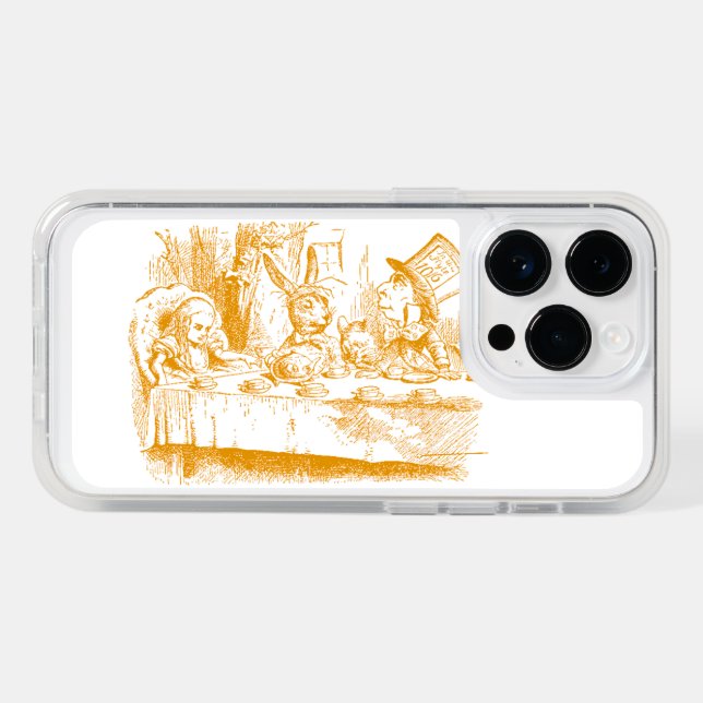Alice in Wonderland Tea Party Otterbox iPhone Case (Back Horizontal)