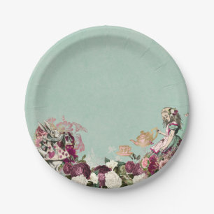 Alice in Wonderland Tea Party Paper Plates