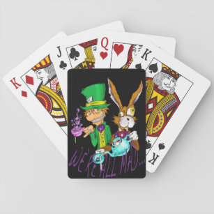 Alice In Wonderland Tea Party Playing Cards