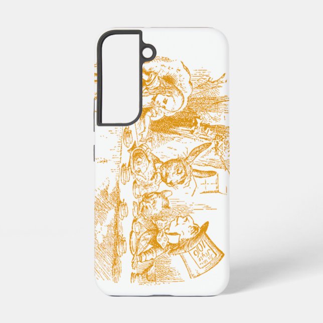 Alice in Wonderland Tea Party Samsung Galaxy Case (Back)