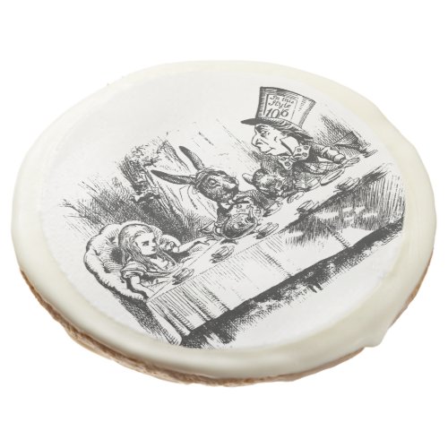 Alice in Wonderland Tea Party Sugar Cookie