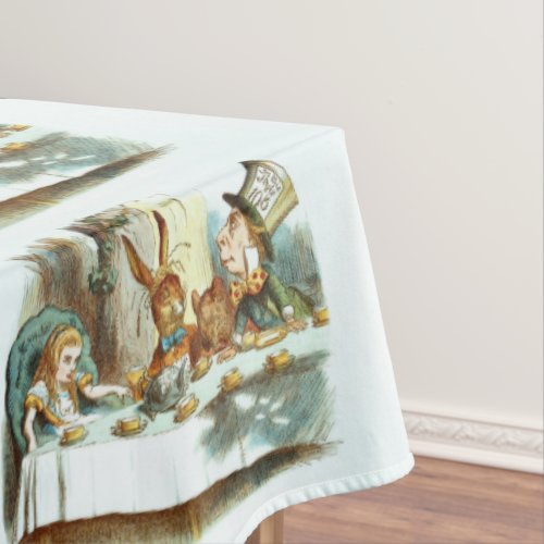 ALICE IN WONDERLAND TEA PARTY TABLECLOTH