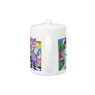 Alice in Wonderland Tea Pot