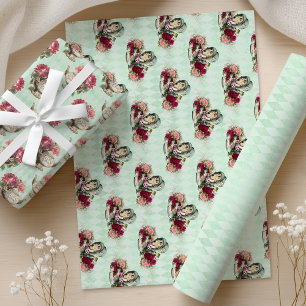 Alice In Wonderland Tea Time Wrapping Paper Sheets