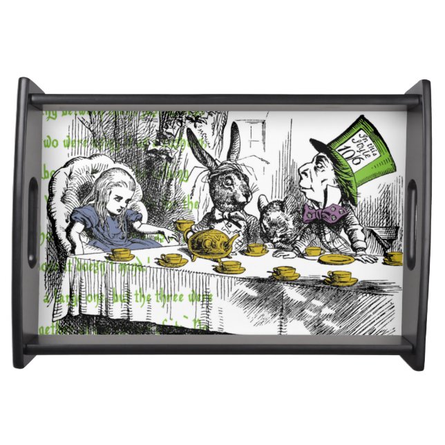Alice in Wonderland Tea Tray (Front)
