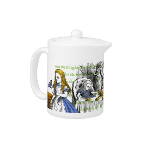 Alice in Wonderland Teapot