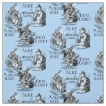 Alice in Wonderland Textile Fabric Blue