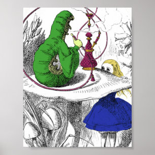 Alice in Wonderland - The Caterpillar Poster